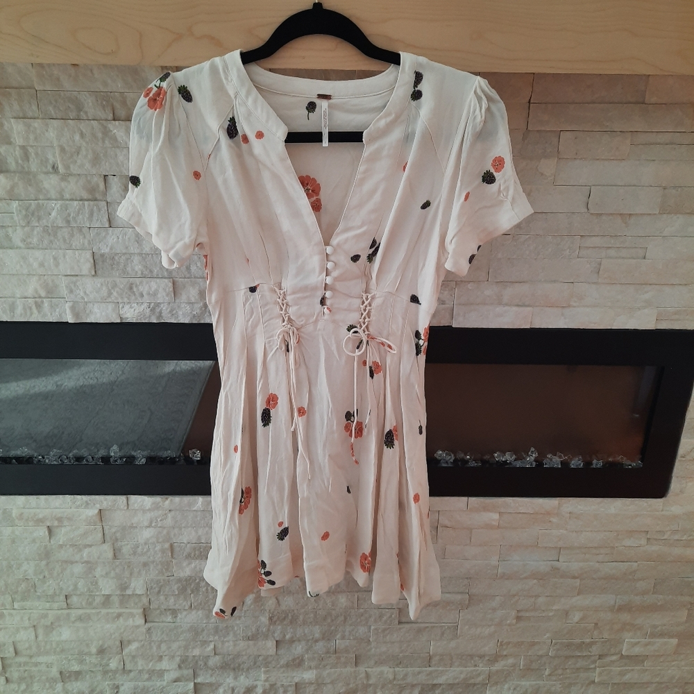 Free people floral skater dress